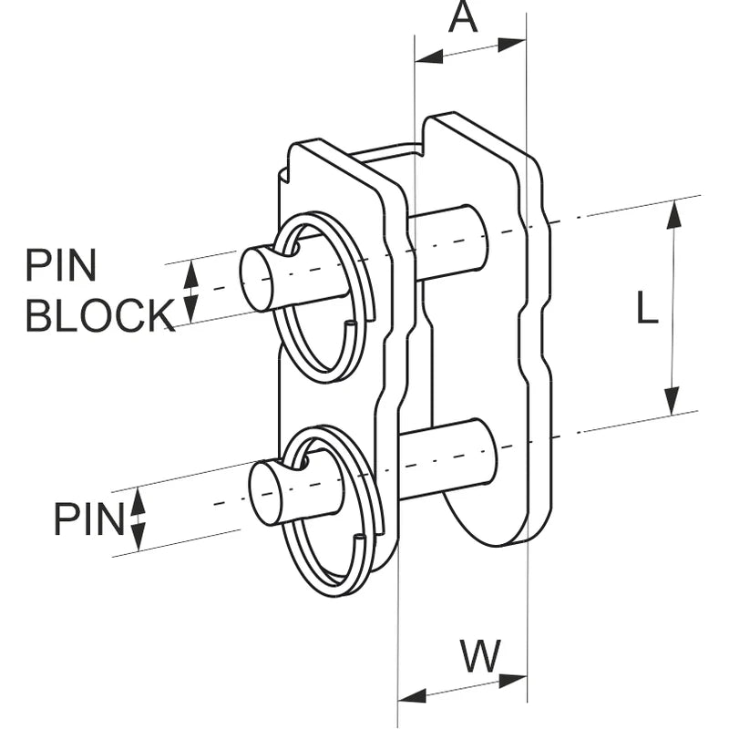 BLOCK ADAPTORS BLOCK ADAPTOR PBB60 406-060-01 BLOCK ADAPTOR PBB60